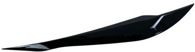 Car Headlight Eyebrows Bmw F30 2011-2018 Glossy Black