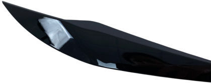 Car Headlight Eyebrows Bmw F30 2011-2018 Glossy Black