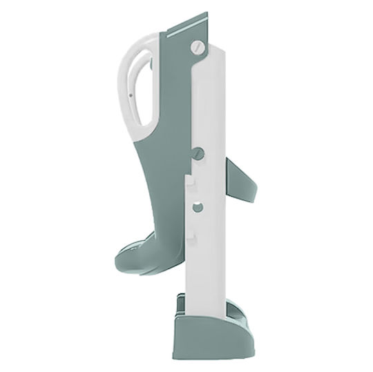 Bebe Stars Toddler Toilet Seat Frog with Footrest Handles and Green Cushion