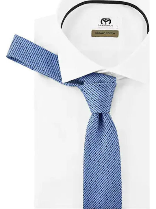 Stefano Mario Men's Tie in Blue Color