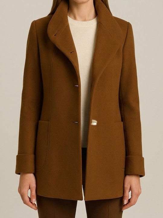 Women's Camel Overshirt