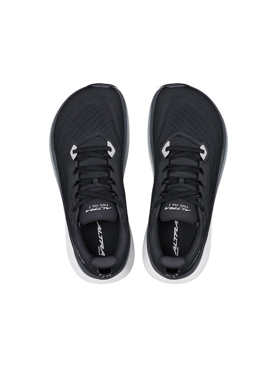 Via 2 Γυναικεία Αθλητικά Παπούτσια Running Black / White