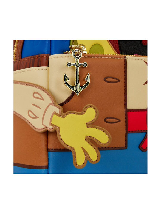 Loungefly Kids Bag Backpack Multicolored 22.86cmx11.43cmx22.86cmcm Nickelodeon Spongebob Squarepants Mini