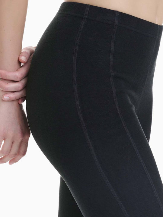 Walk Damen Thermo Hose Schwarz