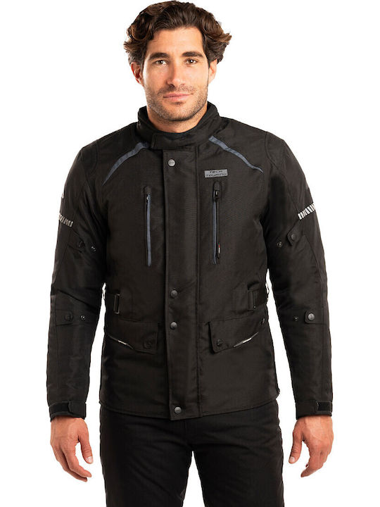 AGVpro Boston Dry-Tex Men's Motorcycle Jacket Cordura 4 Seasons Waterproof Black