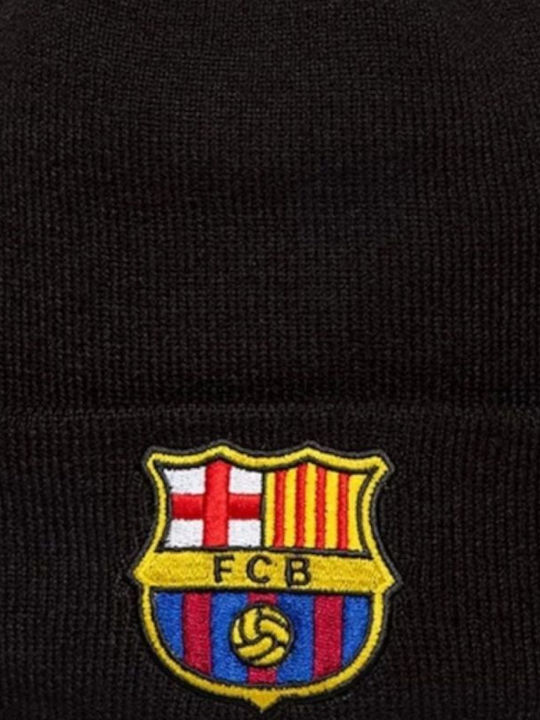 Cuff Beanie Ανδρικός Σκούφος Πλεκτός σε Μαύρο χρώμα