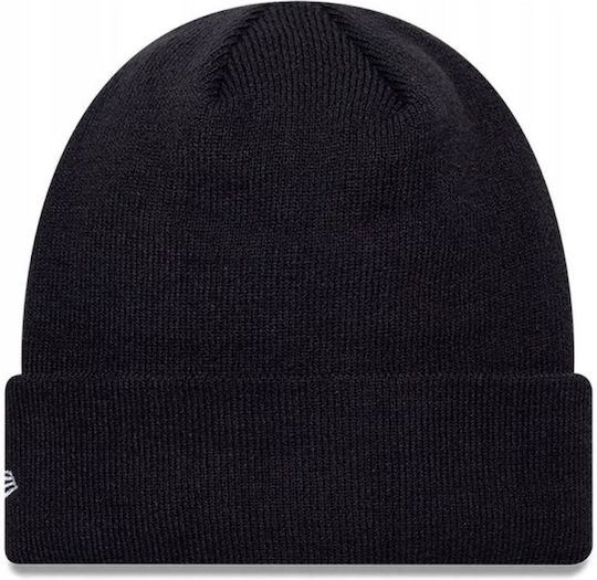 Cuff Beanie Beanie Knitted in Navy Blue color