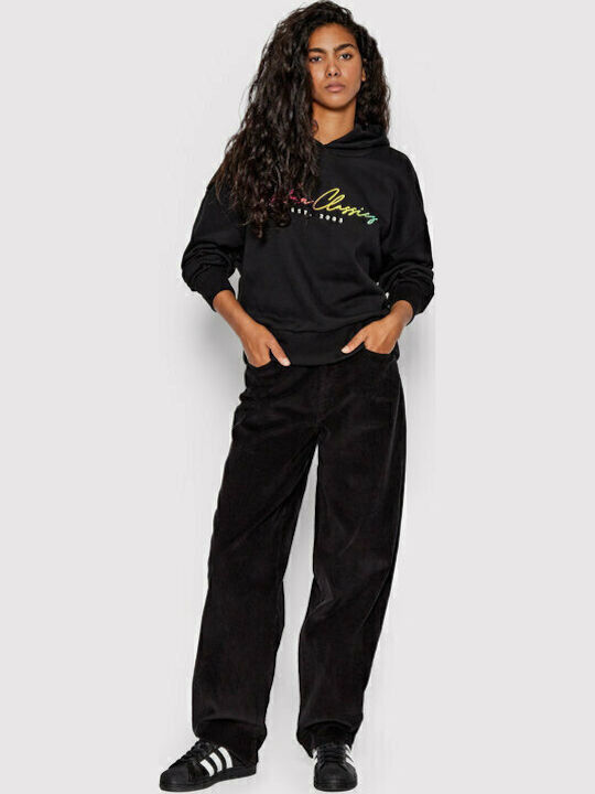 90s Hoch tailliert Damenjeans Black