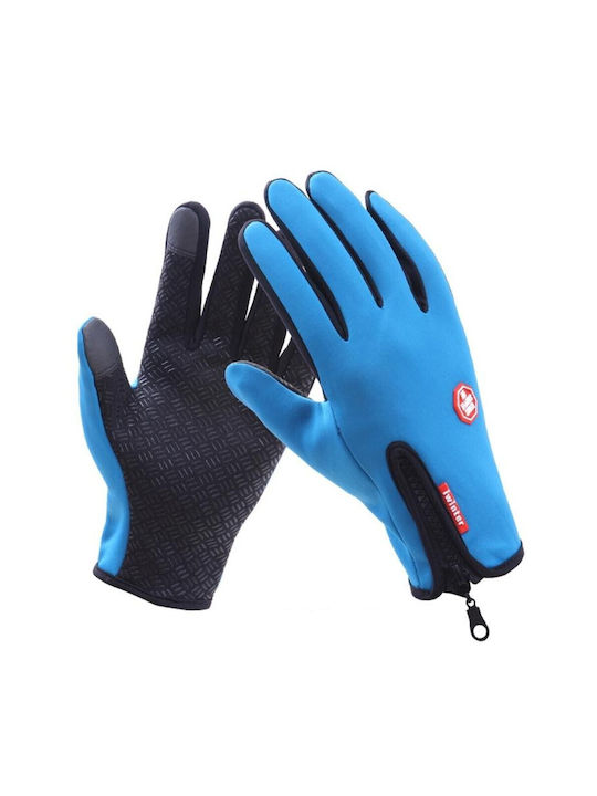 Cycling Gloves Blue