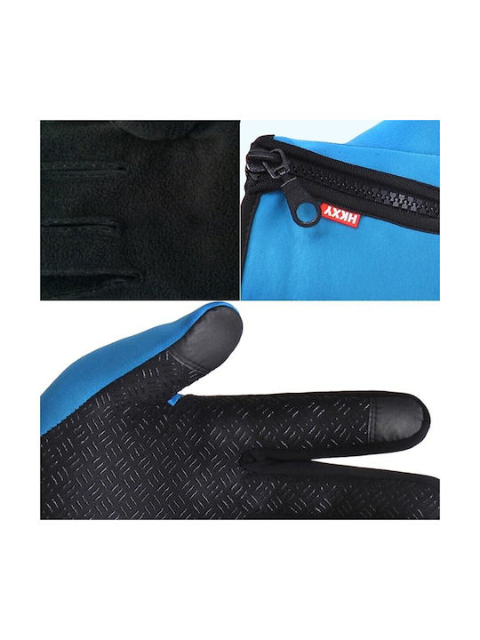 Cycling Gloves Blue