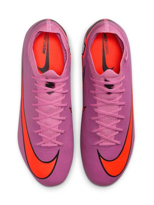 Nike Mercurial Vapor 16 Pro Ποδοσφαιρικά Παπούτσια με Τάπες FG Ροζ