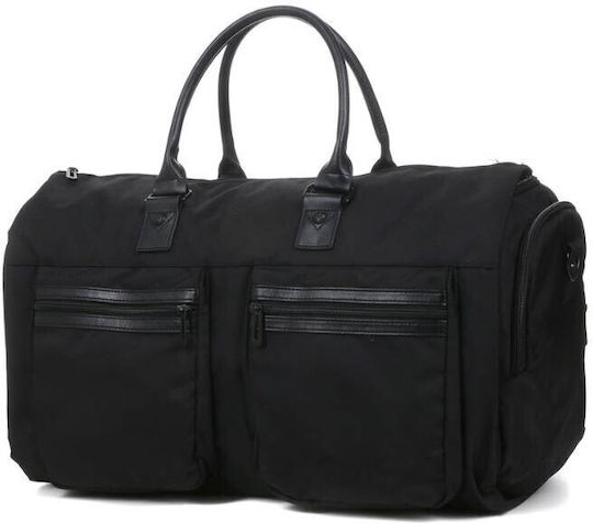 Airtex Paris Sack Voyage Black Fabric L50xW30xH33cm