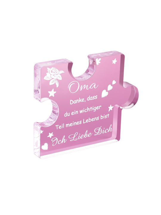 Engraved Acrylic Trophy A Nice Inscription Grandma Gift
