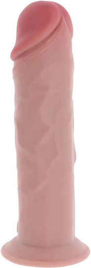 Get Real Deluxe Glass Dildo With Suction Cup Flesh
