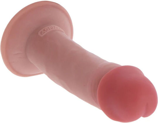 Get Real Deluxe Ρεαλιστικό Dildo με Βεντούζα Flesh 18cm