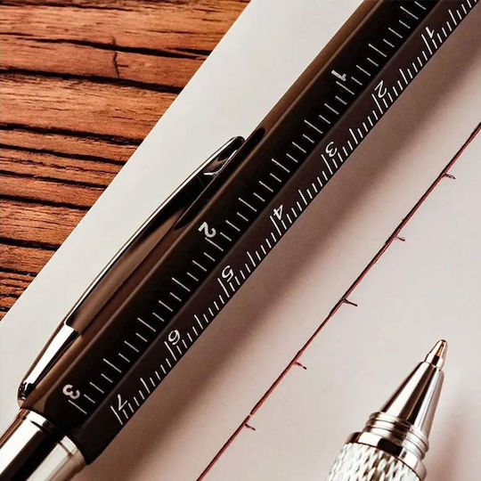 Полуерган Химикал Pencilia 7-в-1 Сребрист – Линия Нивелир и Отвертка