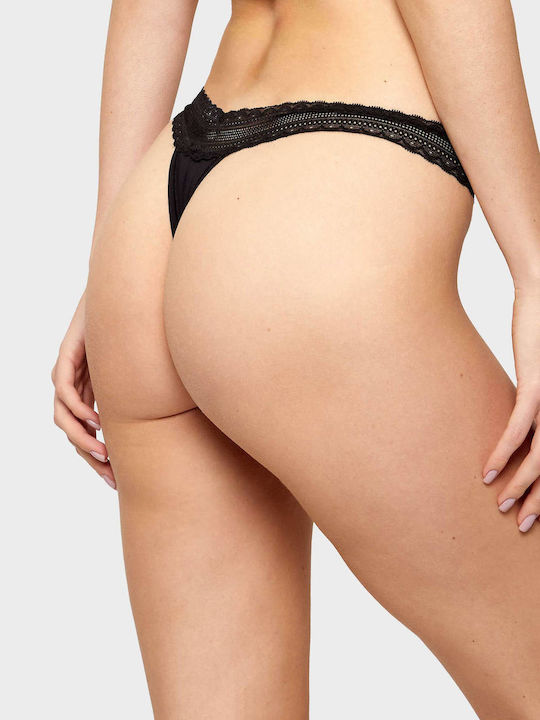 Five Lace Γυναικεία Slip MultiPack με Δαντέλα Red