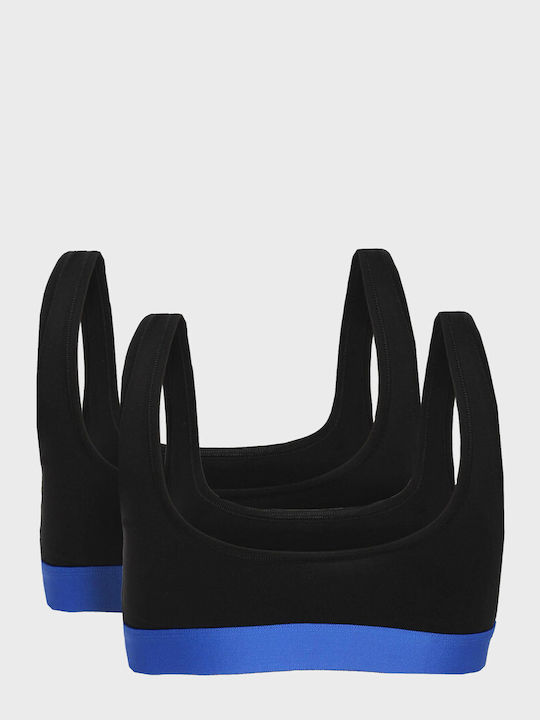 Hugo Two-pack Logo Bralette Twin Blue Black Εσώρουχα Female Black 50557214-001 Hugo Two-pack Logo Bralette Twin Blue Black Εσώρουχα Female Black 50557214-001