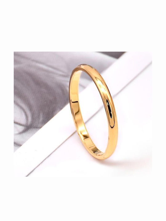 Damen Stahl Vergoldeter Ring Damen Stahl Vergoldeter Ring
