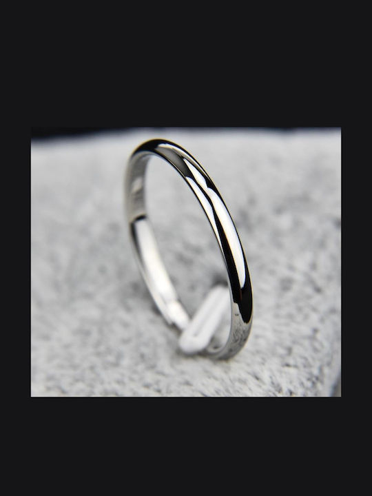 Damen Ring aus Stahl Vergoldet