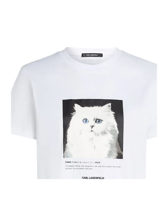 Damen T-Shirt White