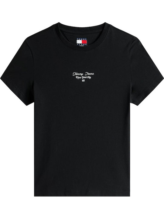 Tommy Γυναικείο T-shirt Black