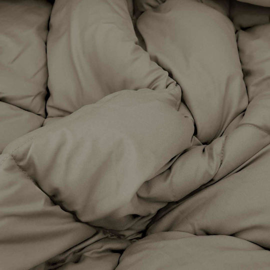 vidaXL Duvet Cover Double 200x240 Light Grey, Anthracite