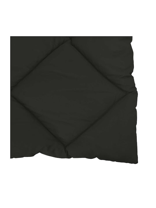 vidaXL Pătură Supraînălțată 220x155cm Neagră