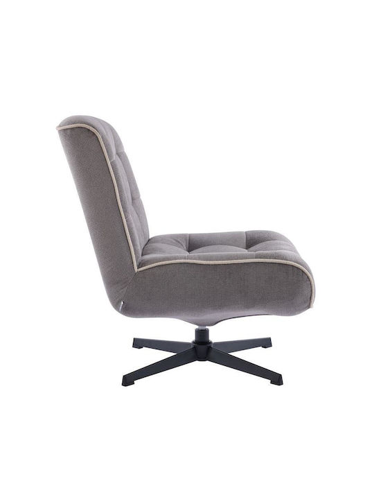 Fl820 Armchair Swivel Brown 71x82x86cm
