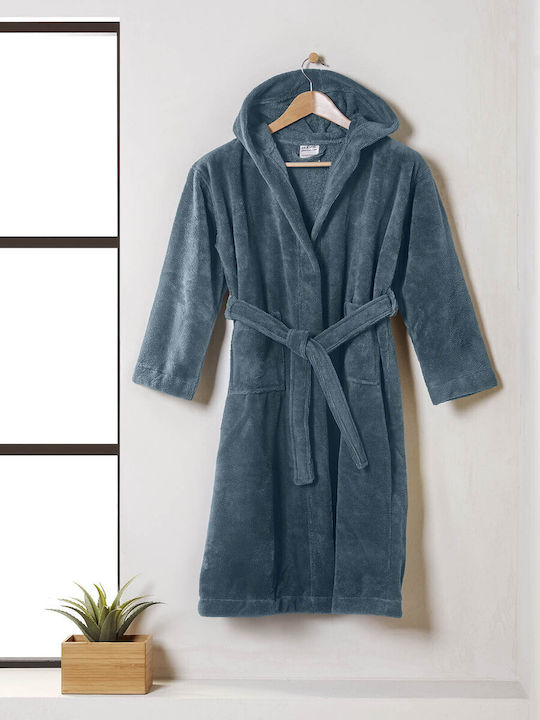 Cannon Bathrobe with Hood Powder Pink 300gr/m²