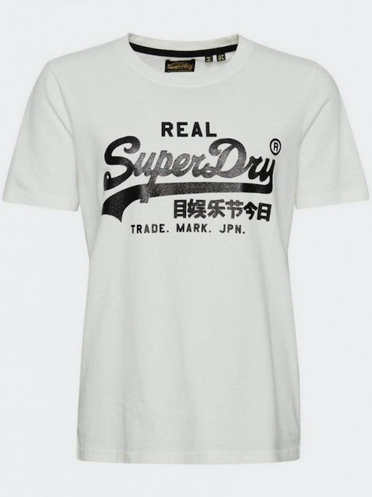 VINTAGE LOGO Women's T-shirt White