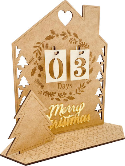 Calendar De Advent Din Lemn Diy Casă Decorațiune De Crăciun
