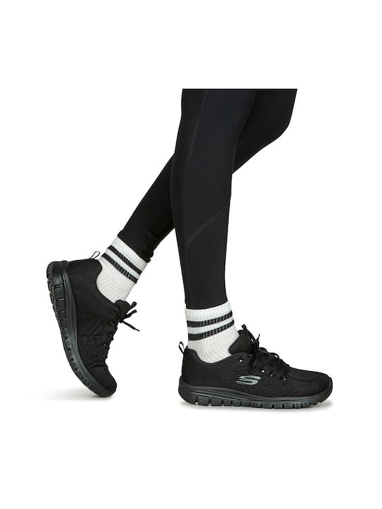 Graceful Get Connected Sport Shoes Running Black