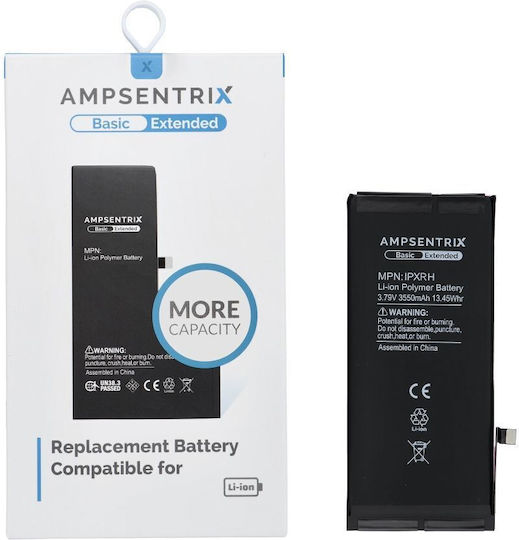 Ampsentrix Συμβατή Μπαταρία Αντικατάστασης για iPhone XR