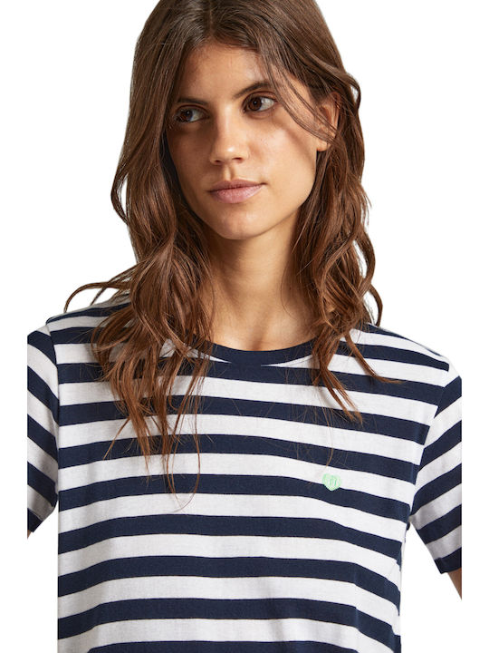 E2 Drop 2 Jinx Women's T-shirt Striped Blue
