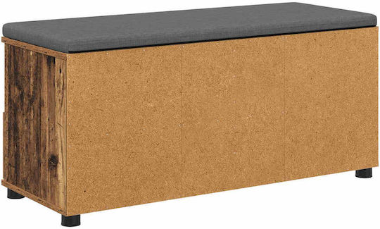 Eingangsmöbel mit Bank Old Wood 100x38x46cm