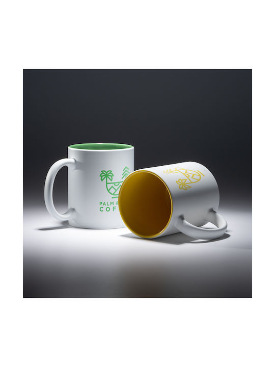 Roibo Cană Ceramică Verde 350ml