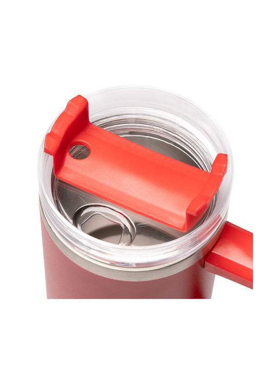 Kranston Κούπα Μεταλλική με Καπάκι Πράσινη 870ml