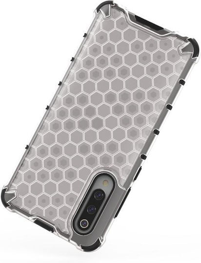 5g Shockproof Honeycomb Back Cover Plastic / Silicone Black (Mi 9 Pro)