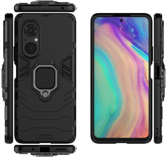 Back Cover Πλαστικό / Σιλικόνης Μαγνητικό Μαύρο (Honor 50 SE)