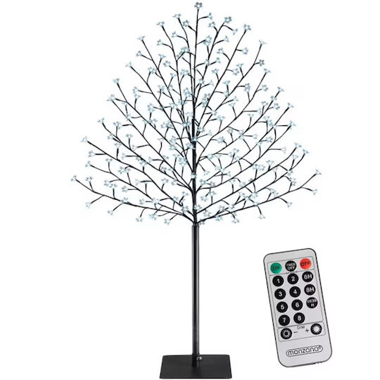Christmas Decorative Tree Monzana 220 Cm Blue LED Lighting Remote Control Indoor Outdoor