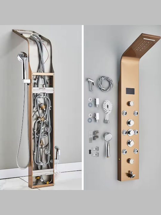 Naron Hydro Massage Column Rose Gold