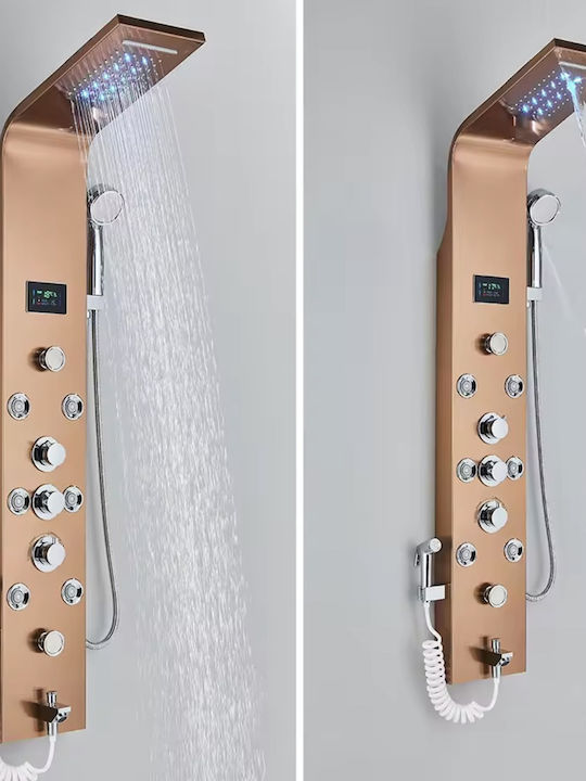 Naron Hydro Massage Column Rose Gold