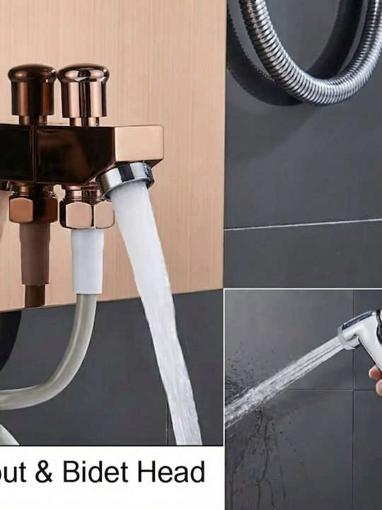 Naron Hydro Massage Column Rose Gold