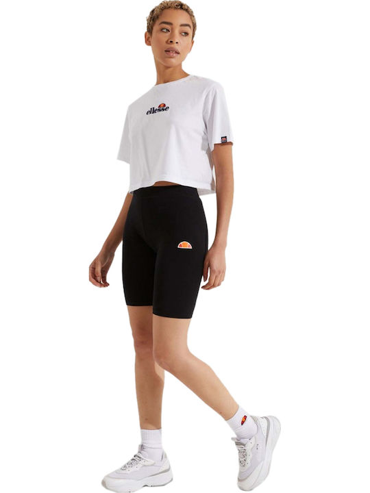 Fireball Women's Athletic Crop Top Short Sleeve White