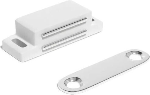 Opritor Ușă Plastic Alb 1buc