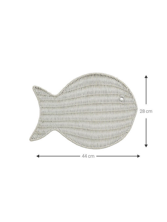 Polihome Fishy-leuko Сервизи за маса Ратан 1бр