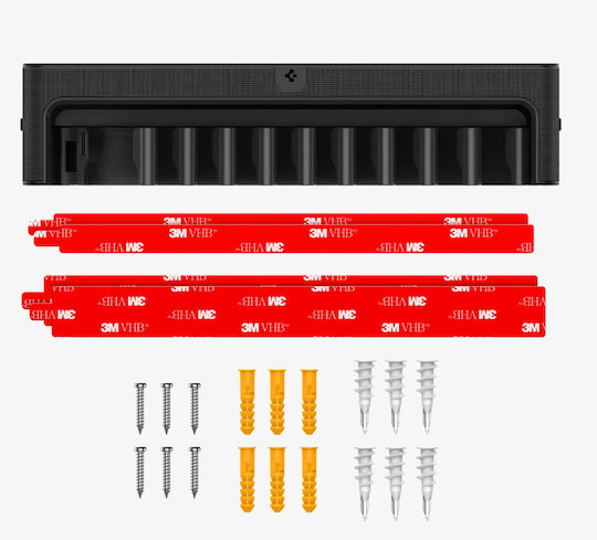 Spigen Sgp Стойка Органайзер За Стена Mounted Apple Watch Band S341 Top Shelf Tray Черен Amp09445