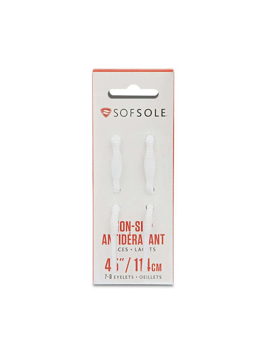 Sofsole Non Slip Shoelaces Orange
