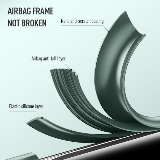 Airbag Shockproof Protective Umschlag Rückseite Schwarz (Redmi Note 11 Pro)
